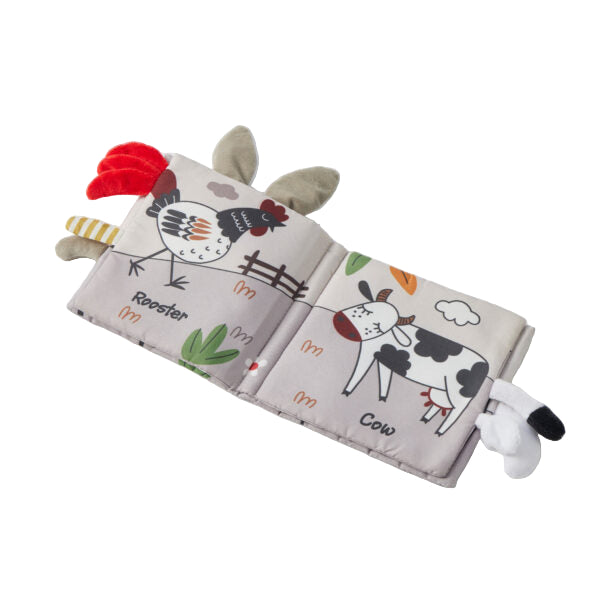 Fabric Book Farm Tails