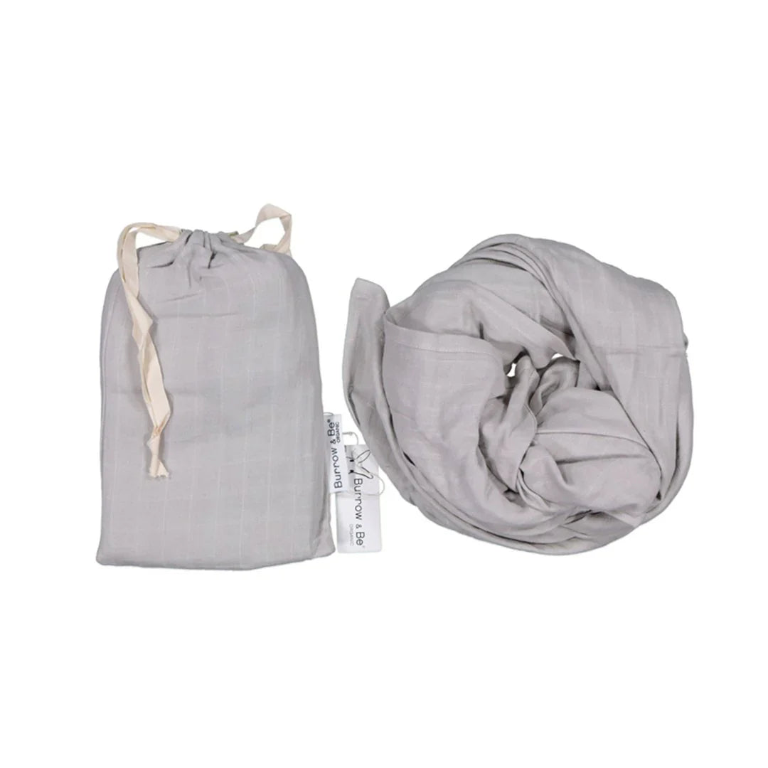 Essentials Muslin Wrap - Grey