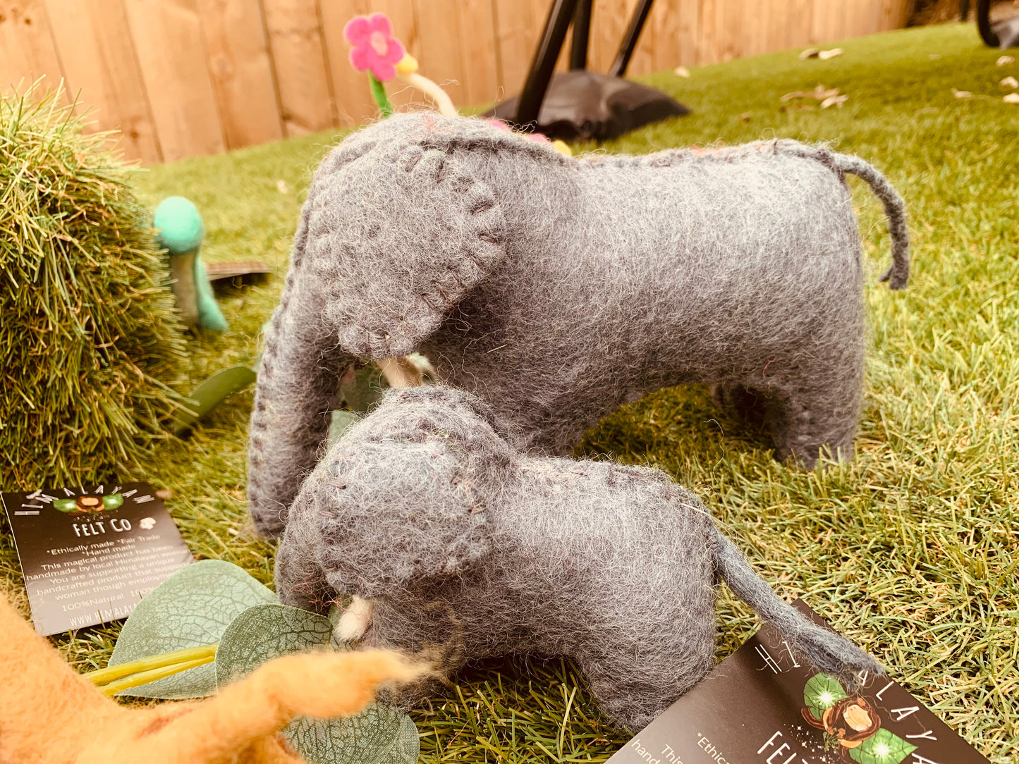 Felt Elephant -large