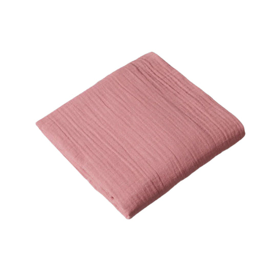 Muslin Wrap Raspberry Crinkle