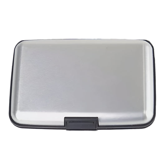 RFID Card Case Silver