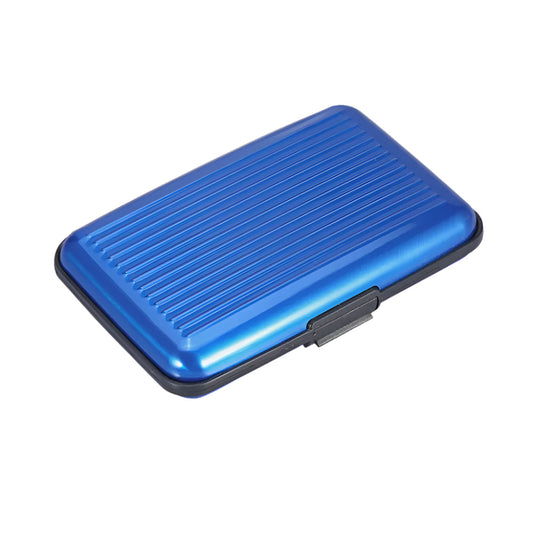 RFID Card Case Blue