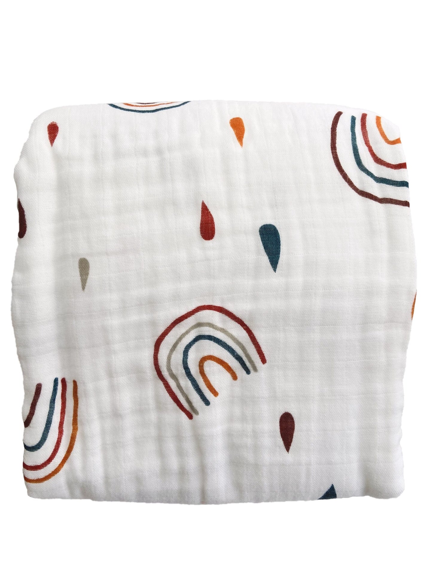 4 Layer Muslin Blanket Rainbow