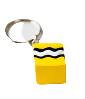 Keychain Liquorice Allsorts Yellow