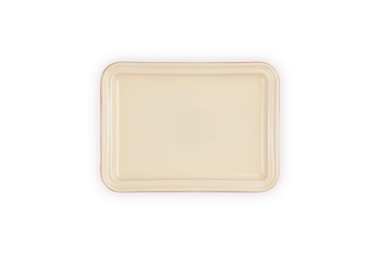 LC Butter Dish Cerise