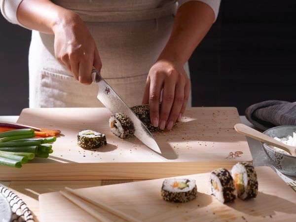 5000MCD Birchwood Santoku Knife - 18cm