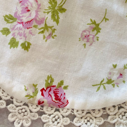 Floral Lace Cotton Baby Bib