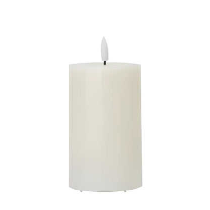 Classic Ivory LED Candle 12.5cm x 7.5cm