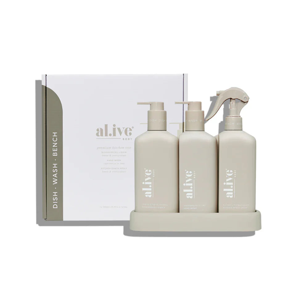 Kitchen Trio Lemon Pomegranate Watermelon & Lime