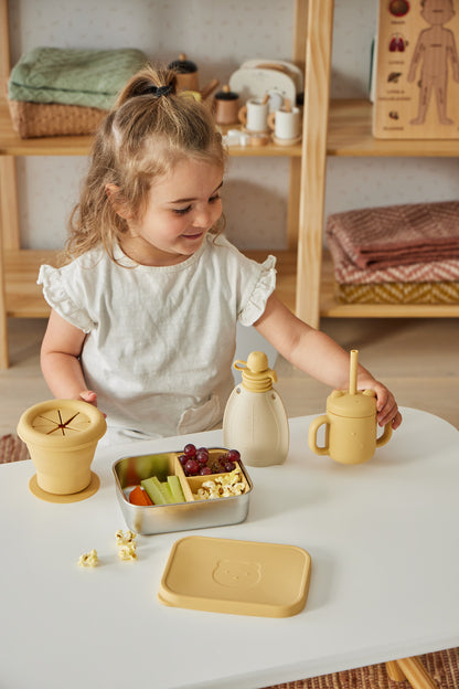 Rune Bento Box with Silicone Lid - Lemon