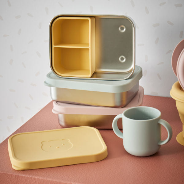 Rune Bento Box with Silicone Lid - Lemon