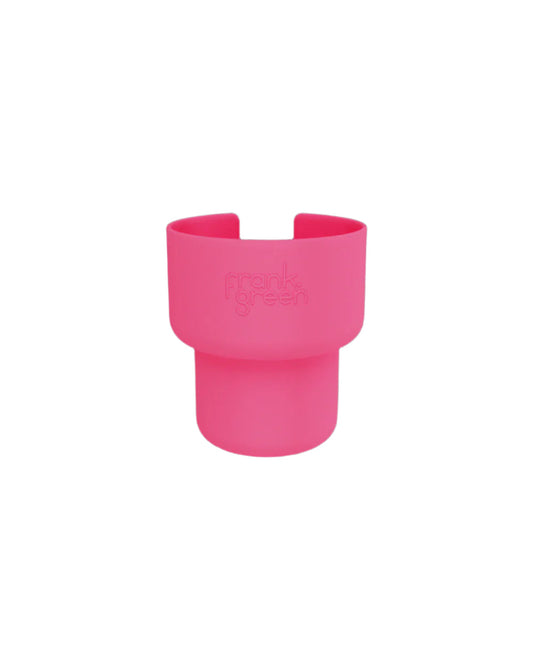 Car Cup Holder Expander Neon Pink
