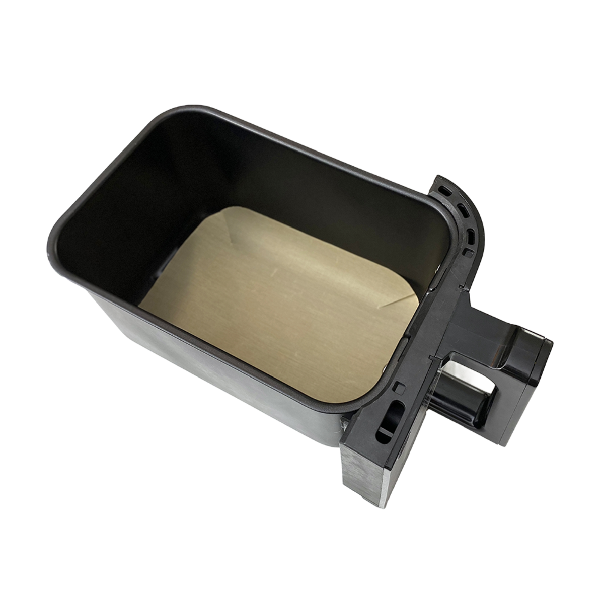 Oblong Air Fryer Liners Gold Reusable Set4