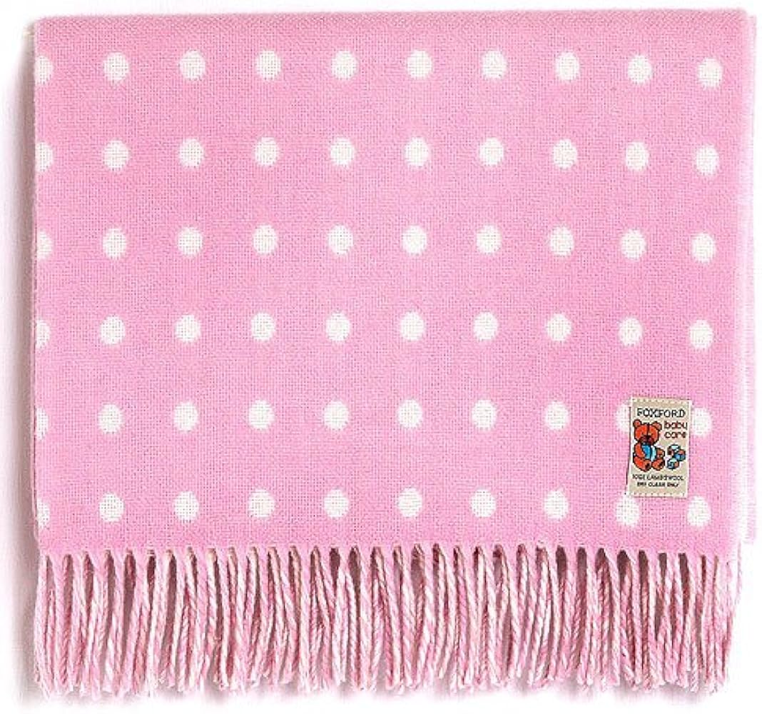 Baby Pink Spot Throw