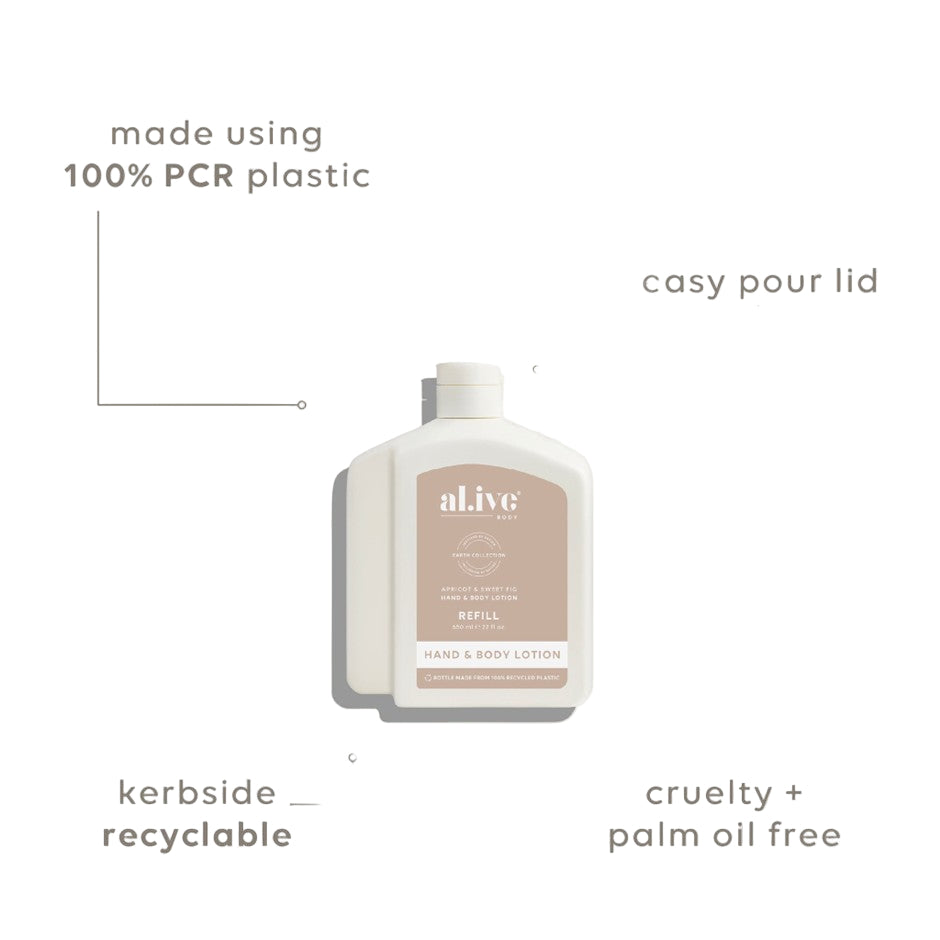 Lotion Refill Apricot & Sweet Fig