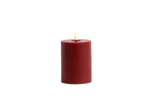 Red LED Candle 10cm x 10cm