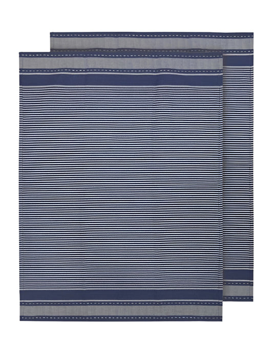 Mason Jumbo Navy 2pk Kitchen Towel