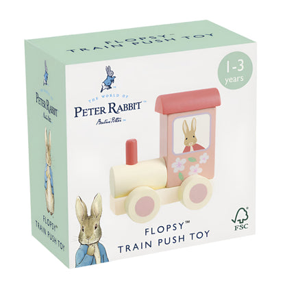 Flopsy Wooden Train Push Toy