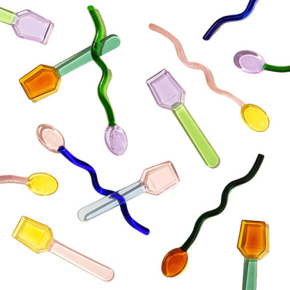 Cocktail Glass Stirrer Set