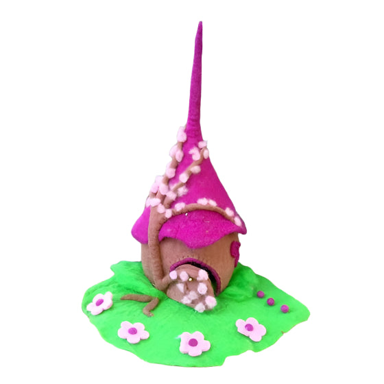 Felt Blossom Twig Hollow