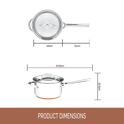 Essteele 20cm/3.8L Saucepan