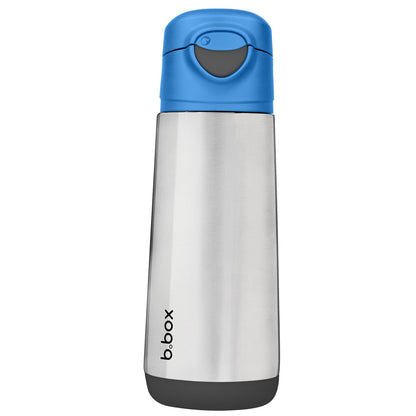 Insulated Spout Bottle 500ml - Blue Slate