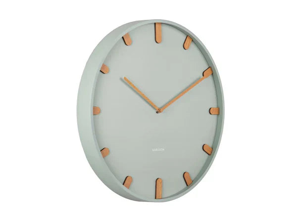 Grace Wall Clock Grayed Jade