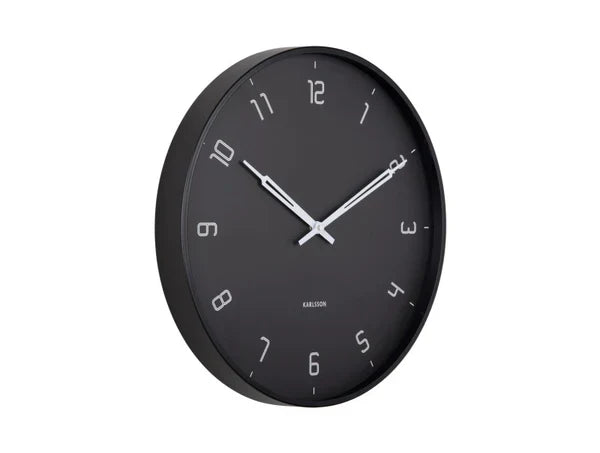 Stark Wall Clock Black