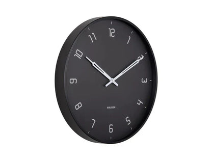 Stark Wall Clock Black