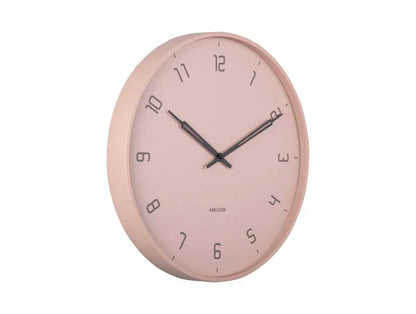 Stark Wall Clock Faded Pink