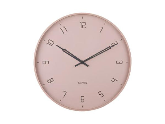 Stark Wall Clock Faded Pink