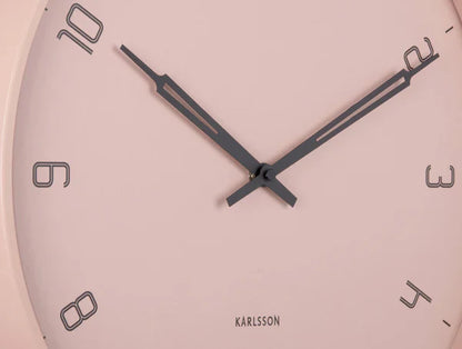 Stark Wall Clock Faded Pink