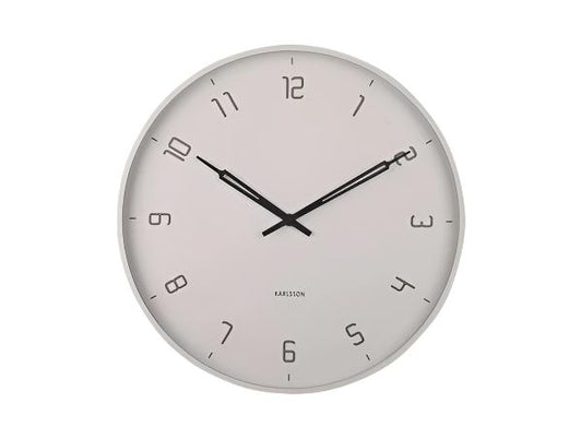 Stark Wall Clock Warm Grey
