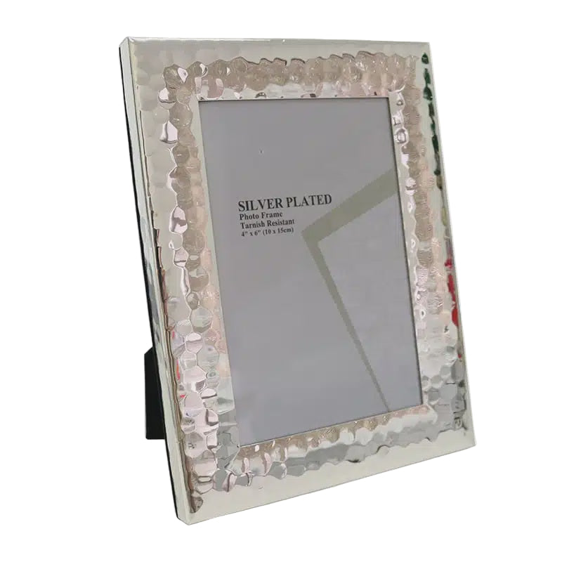 Picture Frame Silver 6"x 4" Style 8