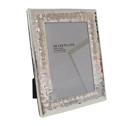 Picture Frame Silver 6"x 4" Style 8