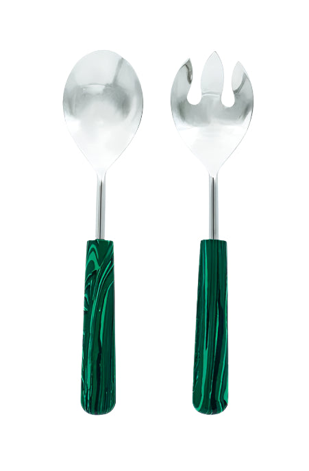 Salad Servers Emerald