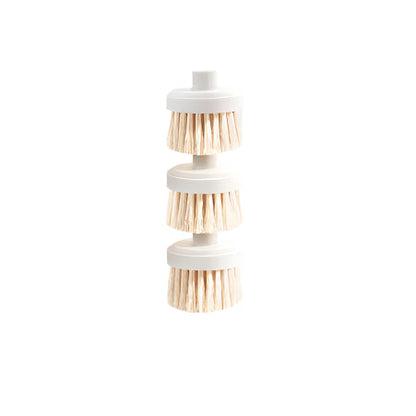 Brush Heads White x 3