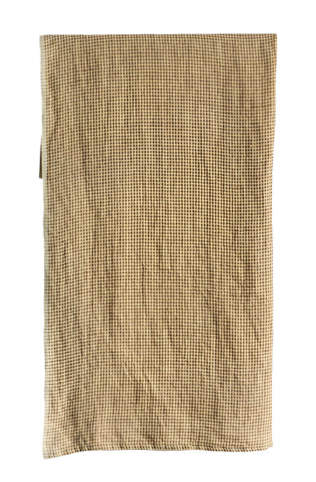 Tea Towel Sepia Houndstooth