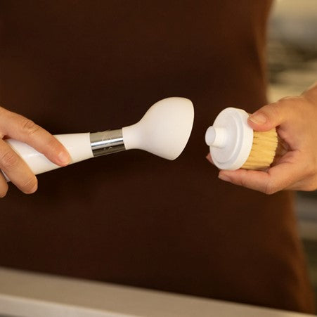 Brush Heads White x 3