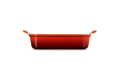 Heritage Rect Dish 26cm Cerise