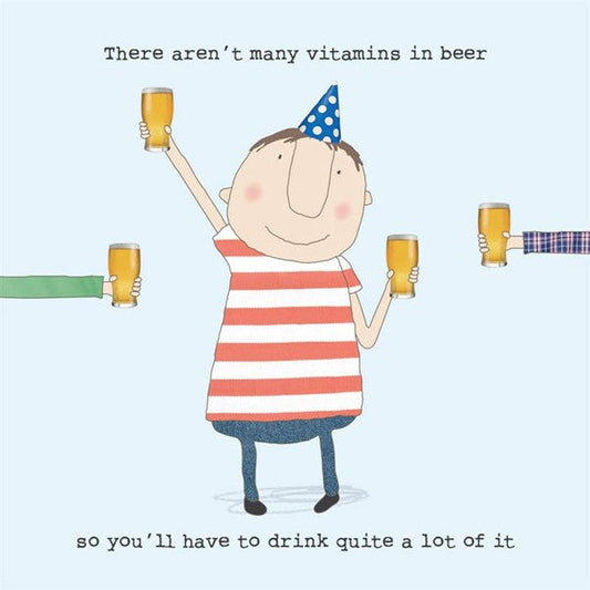 Card - Beer Vitamins
