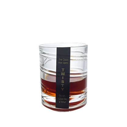 Spinning Glass Spiral