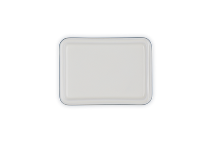 LC Butter Dish Chambray
