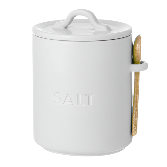 Essentials Salt Cellar White