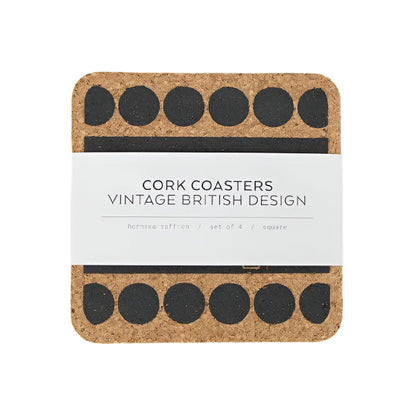 Coasters Set4 Hornsea Saffron