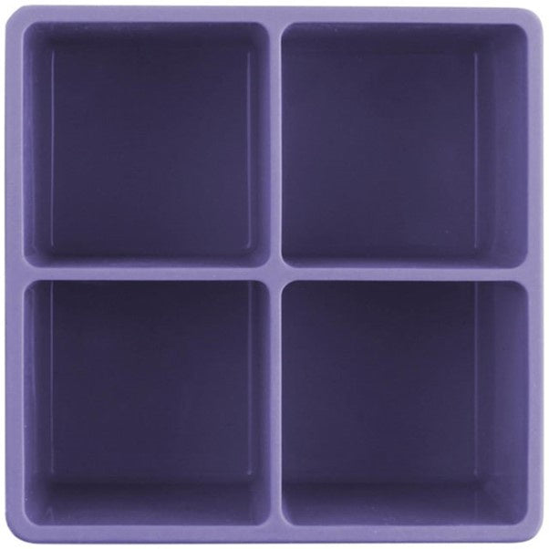 XL Cube Silicone Ice Tray 2pk Purple