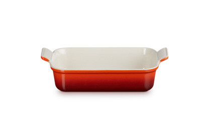 Heritage Rect Dish 26cm Cerise