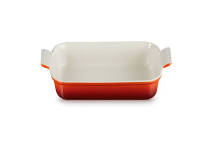 Heritage Rect Dish 26cm Cerise