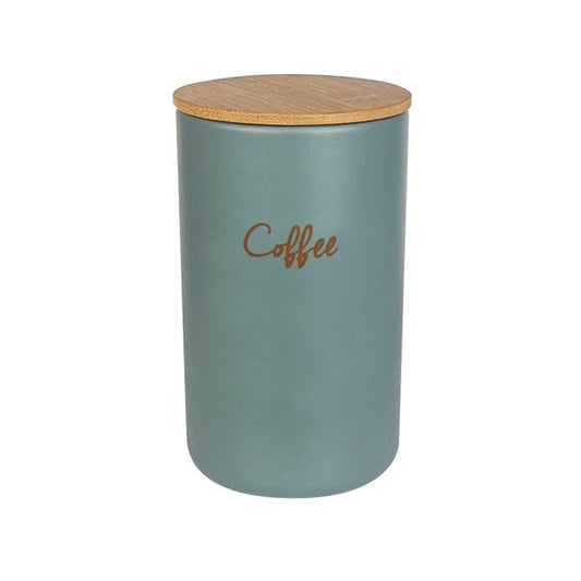 Brenton Green Coffee Canister 14cm