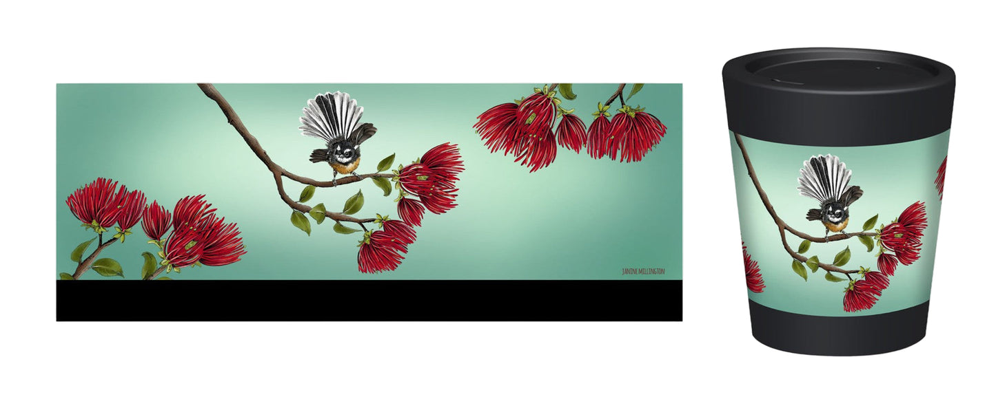 CuppaCoffeeCup Pohutukawa Fantail